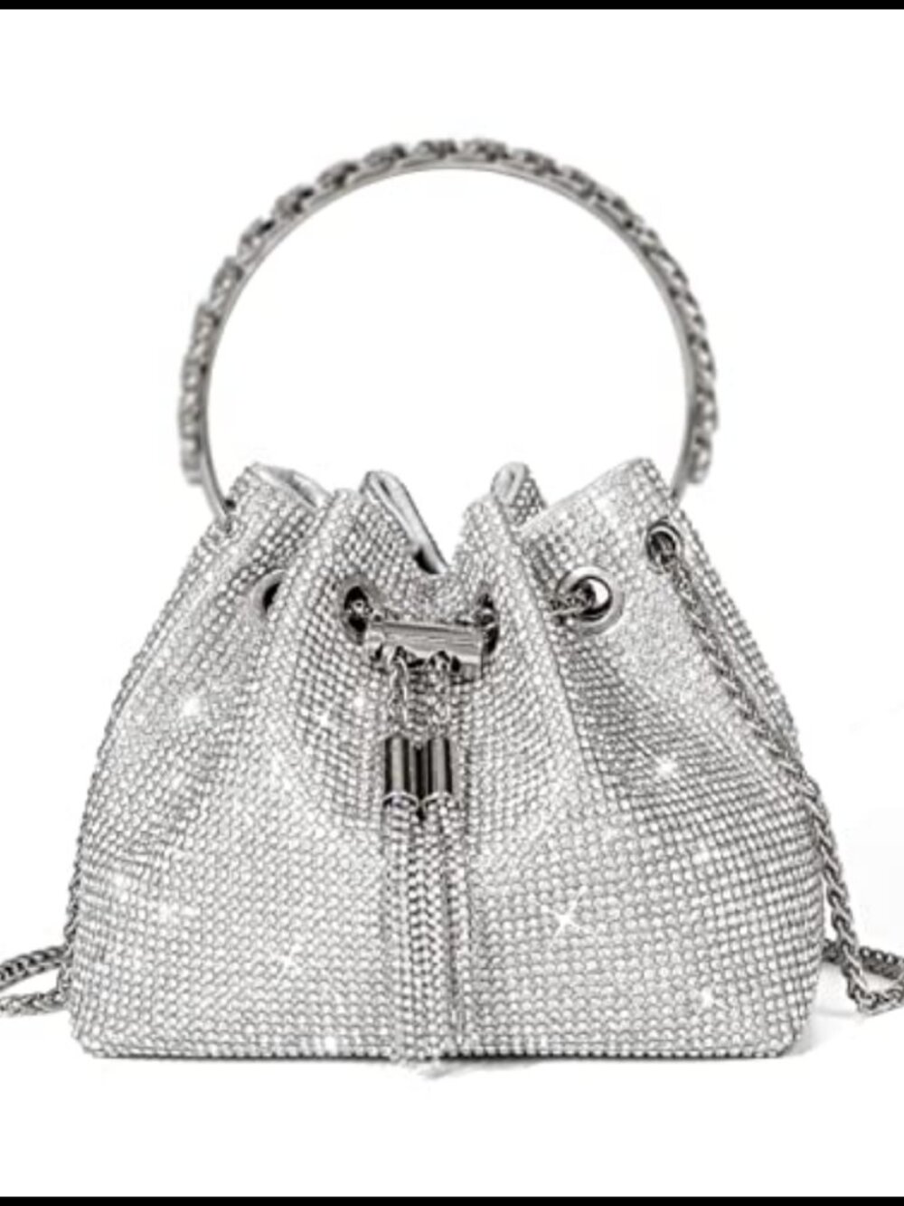 Crystal Rhinestone Clutch Evening Bag Sparkly Party Purse